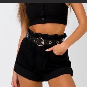 Princess Polly paperbag shorts NWT